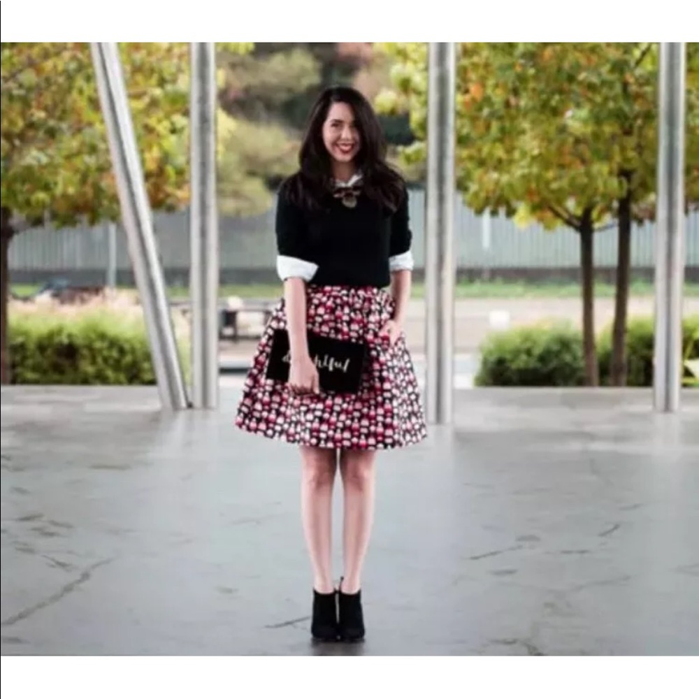 Kate Spade Magnolia Petit Four Cupcake Skirt